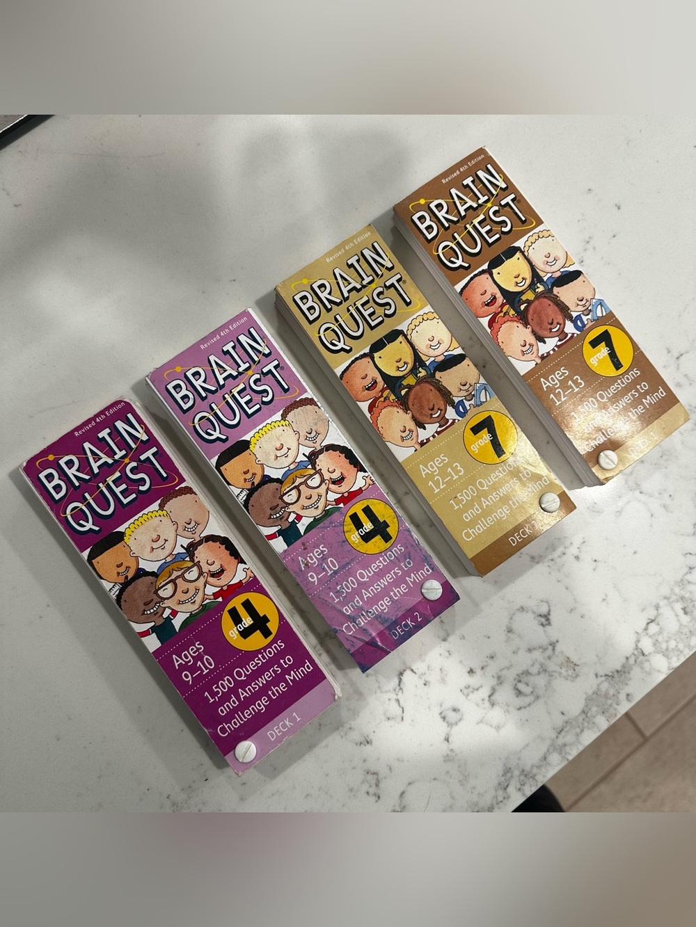 Brain Quest Trivia Cards